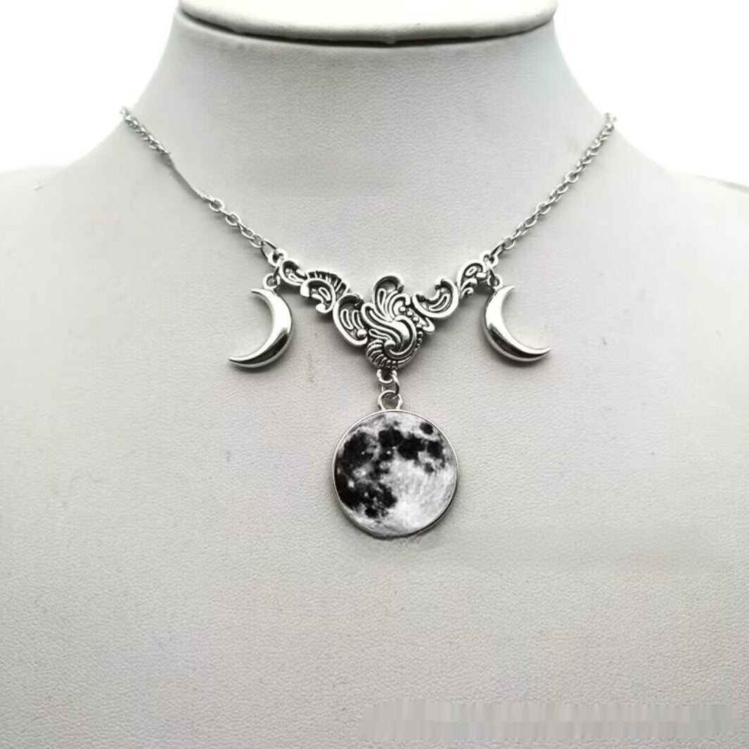 Triple Goddess Necklace